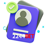 Tornar-se um membro do 2244BET é muito simples